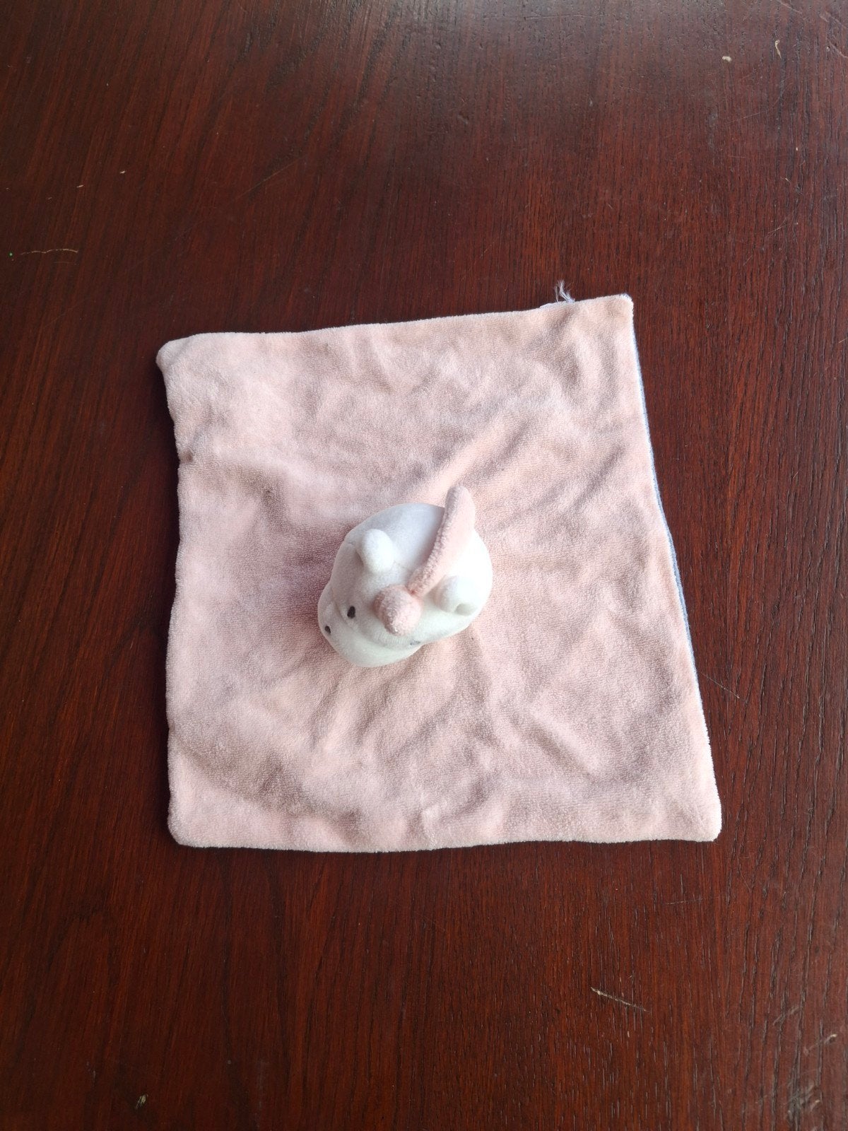 Knuffeldoekje eenhoorn - zacht roze, Overige karakters, Ophalen of Verzenden, Zo goed als nieuw, Roze