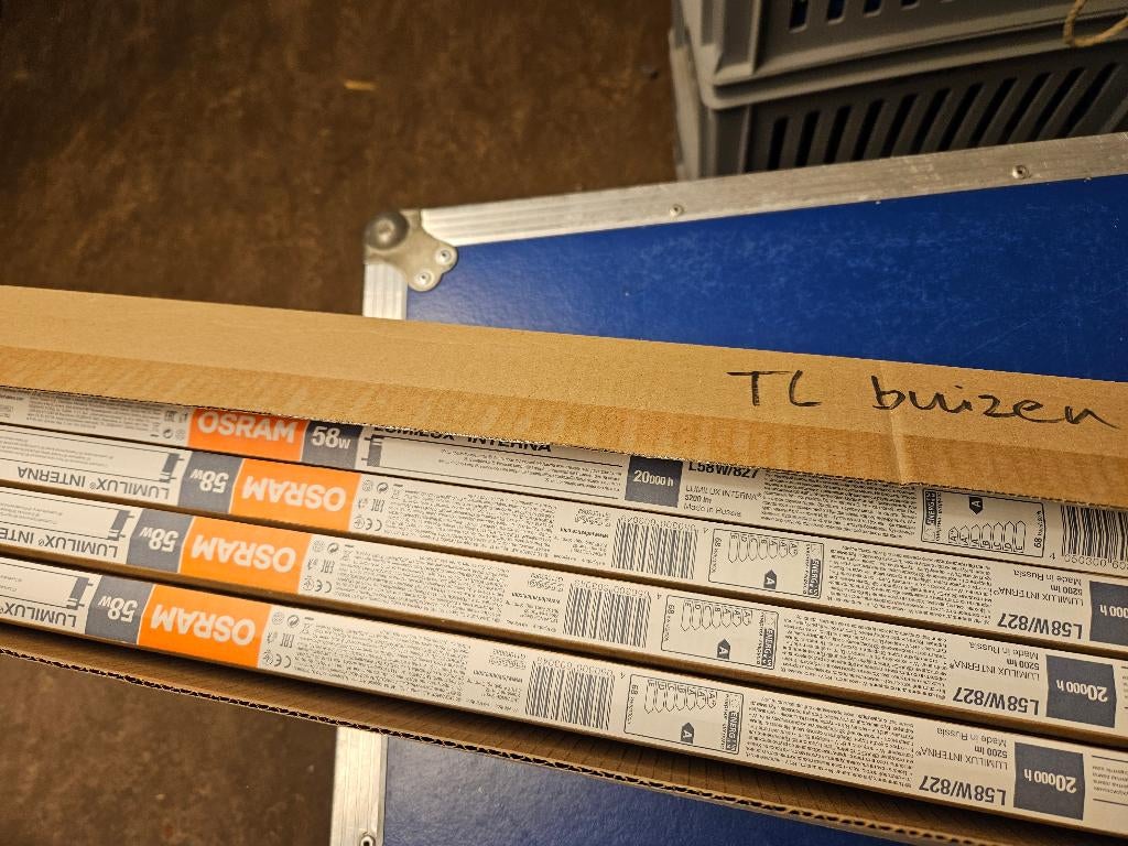 partij TL lampen Osram 150 cm, Overige typen, Nieuw, Bipin of Steekvoet, TL lamp