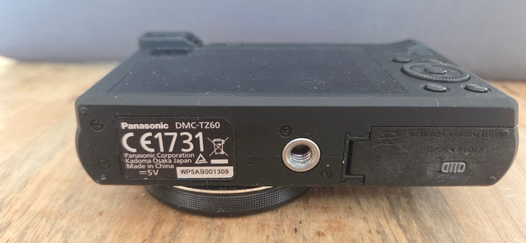 Panasonic Lumix DMC-TZ60, Audio, Tv en Foto, Fotocamera's Digitaal, Panasonic, Accu, Verzenden, Zo goed als nieuw