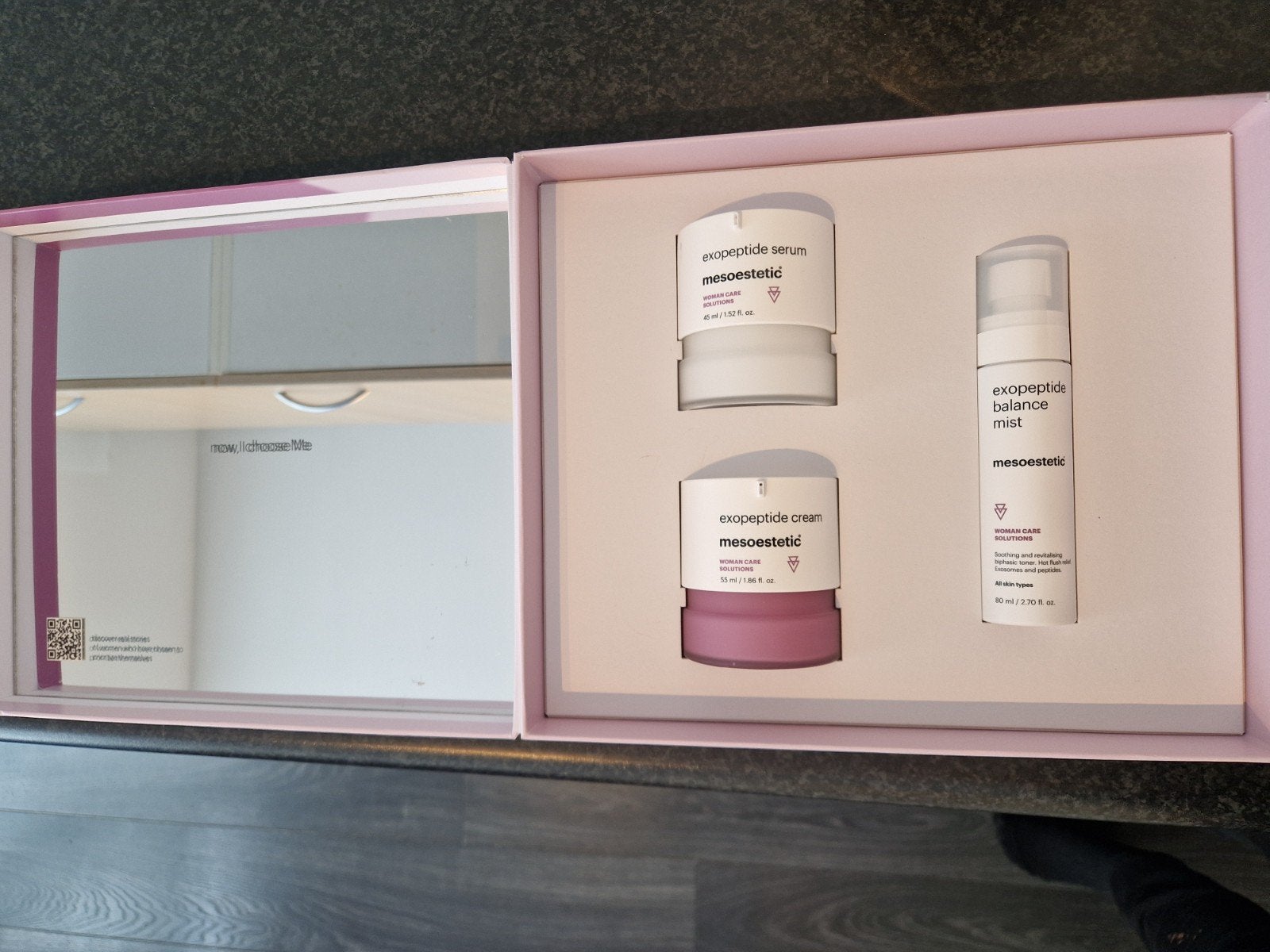 Mesoestetic Woman Care Solutions Exopeptide Set, Ophalen of Verzenden, Nieuw, Gehele gezicht