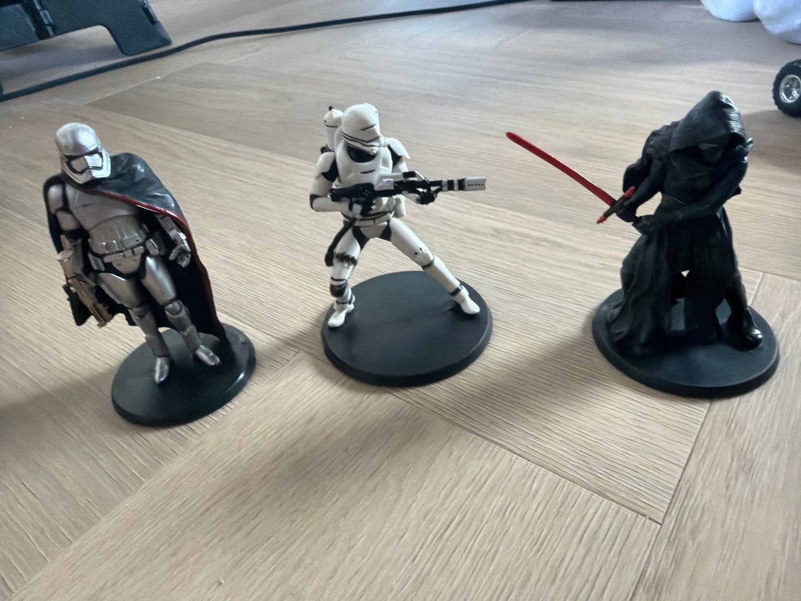 Star Wars Miniatuur Actiefiguren - Set van 3, Verzamelen, Ophalen of Verzenden, Gebruikt, Actiefiguurtje