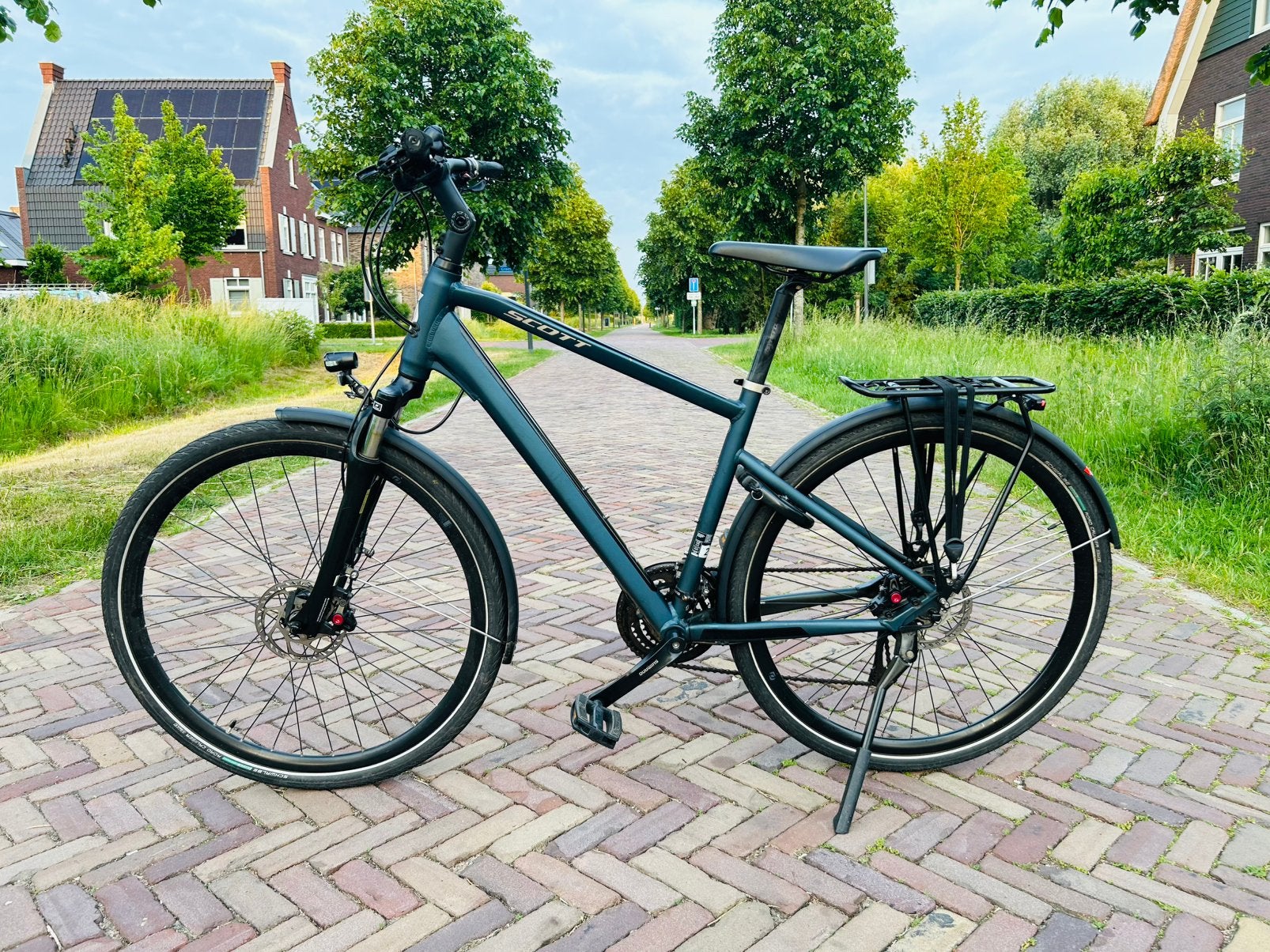 Scott Sub Sport 30 | Herenfiets | 54CM | Schijfrem, Fietsen en Brommers, Gebruikt, Versnellingen, Schijfrem, 53 tot 57 cm