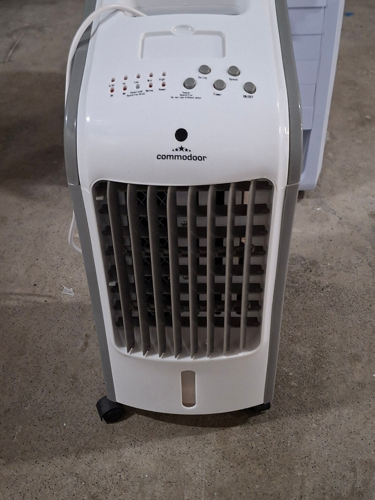 Commodoor Mobiele Aircooler - met afstandsbediening, Ophalen, Timer, Minder dan 60 m³, 3 snelheden of meer