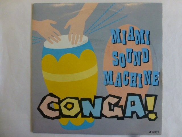 Conga. Miami Sound Machine./ Mucho Money, Ophalen of Verzenden, Gebruikt, Pop