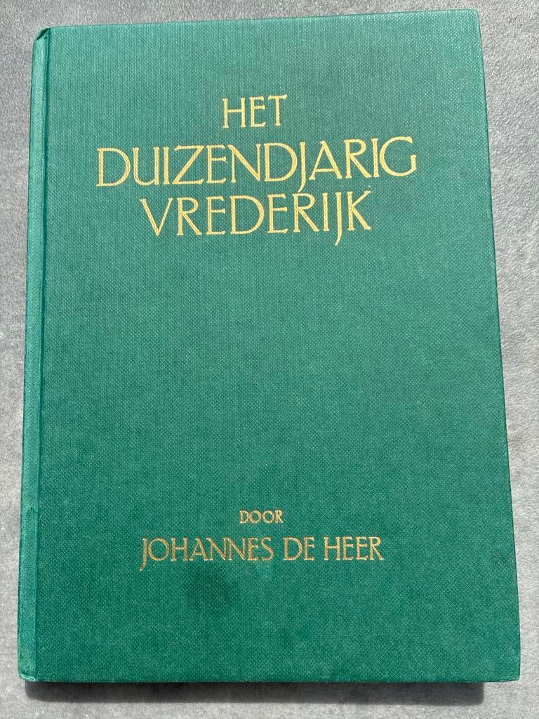 Het Duizendjarig Vrederijk - Johannes de Heer, Boeken, Ophalen of Verzenden, Zo goed als nieuw, Christendom | Protestants