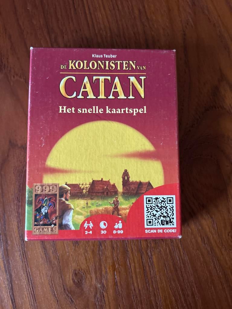 De Kolonisten van Catan: het snelle kaartspel, Hobby en Vrije tijd, Gezelschapsspellen | Kaartspellen, Drie of vier spelers, Ophalen of Verzenden