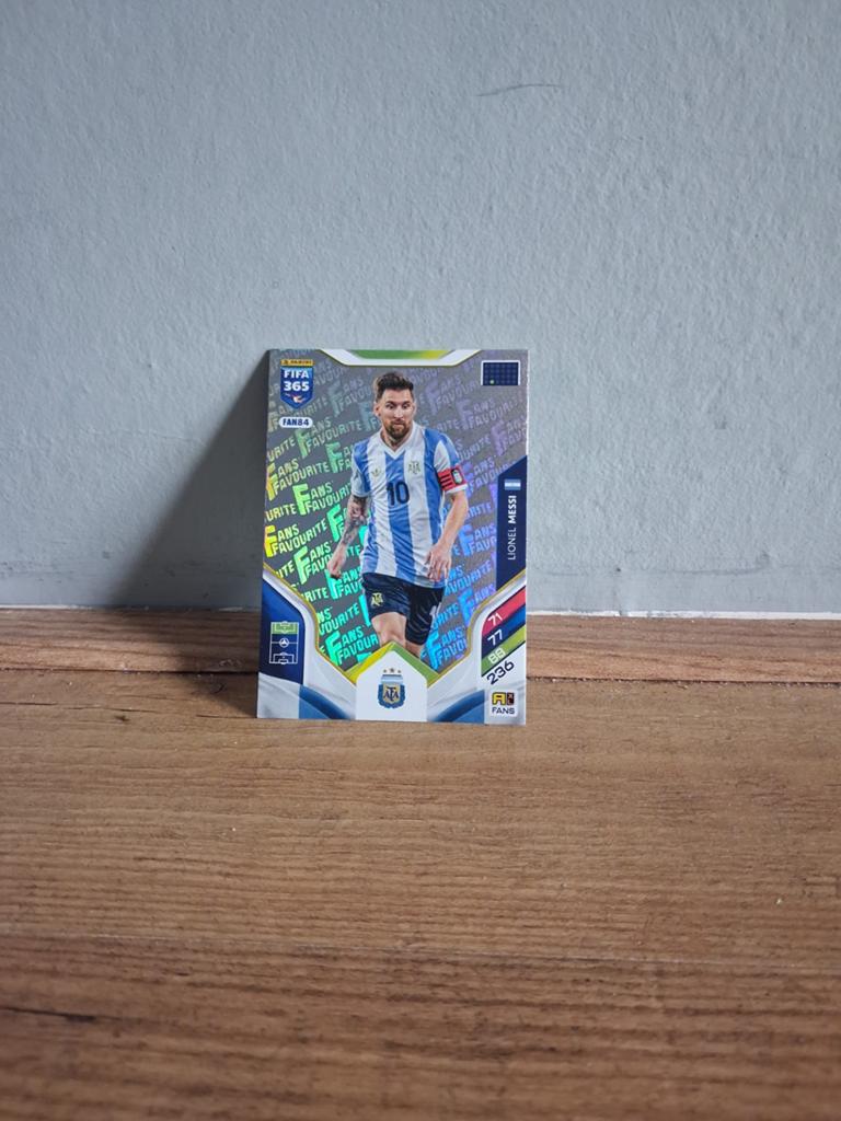 FIFA 365 Adrenalyn XL 2024 Lionel Messi Fans Favoriete Kaart, Ophalen