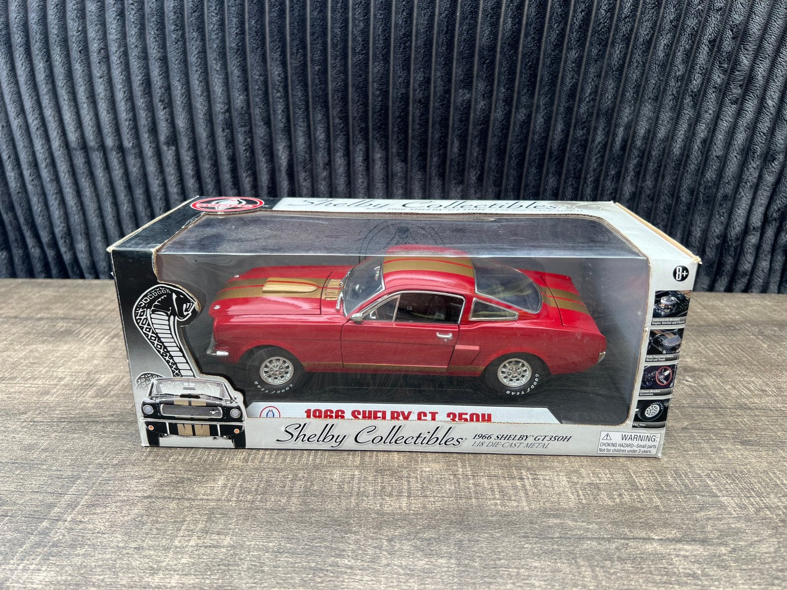 Ford mustang 1966 shelby gt 350h shelby collectibles, Ophalen of Verzenden, Zo goed als nieuw, Auto, Overige merken