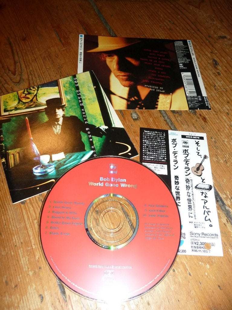 cd Bob Dylan "World Gone Wrong" Japan CD + obi -, Ophalen of Verzenden