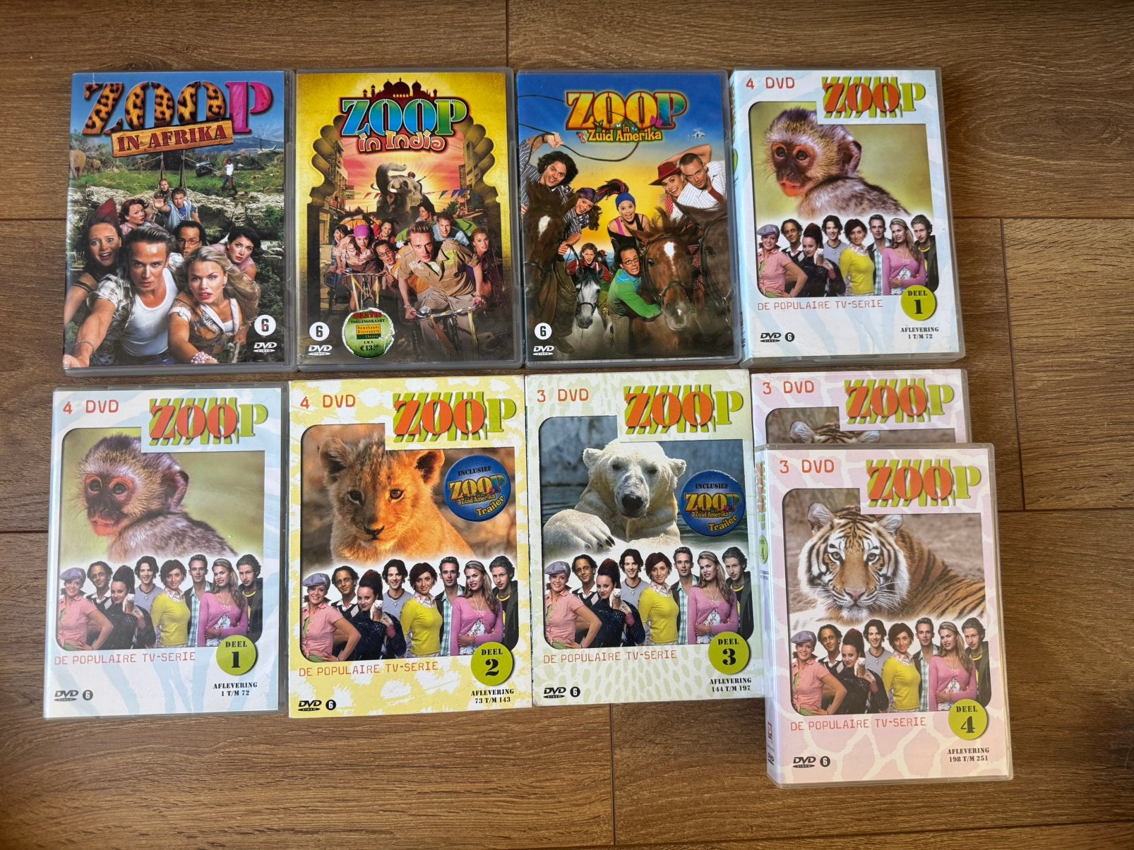 Zoop dvd set + spel, Cd's en Dvd's, Alle leeftijden, Ophalen of Verzenden, Zo goed als nieuw