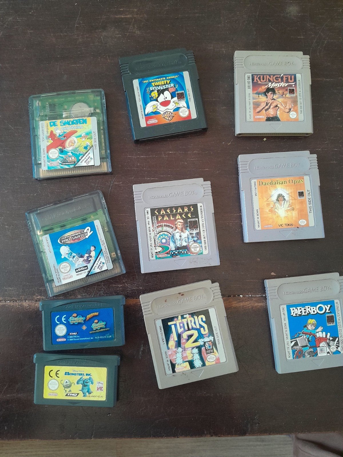 lot gameboy , game boy color en gameboy advance spelletjes, Avontuur en Actie, Gebruikt, 1 speler, Ophalen of Verzenden