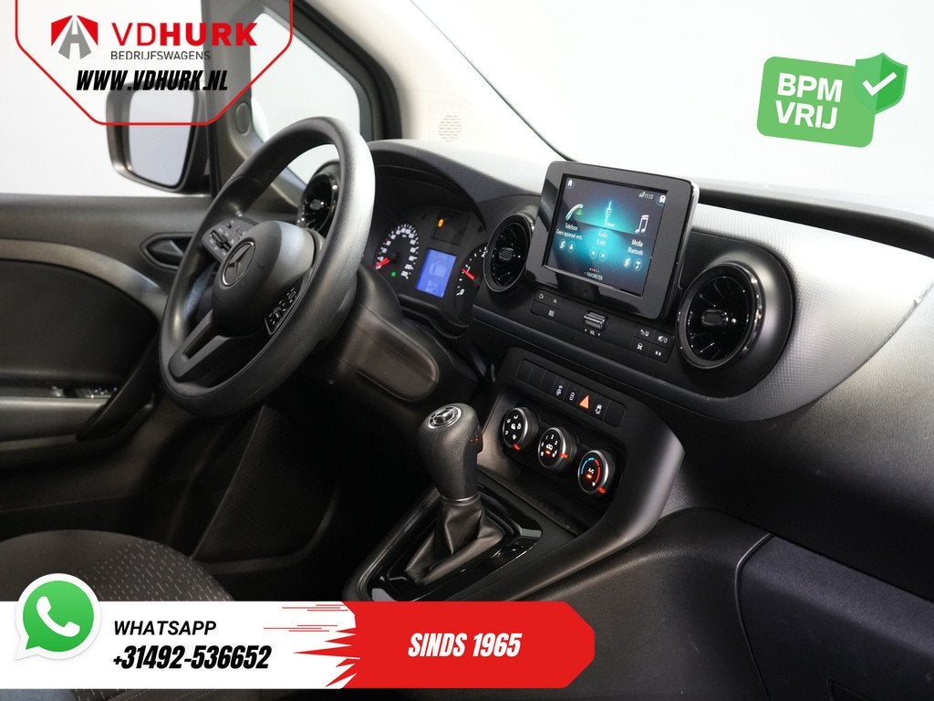 Mercedes-Benz Citan 110 CDI Aut. L2 NL Auto/ Carplay/ Cruise, Auto's, Gebruikt, Euro 6, Zwart, Bedrijf