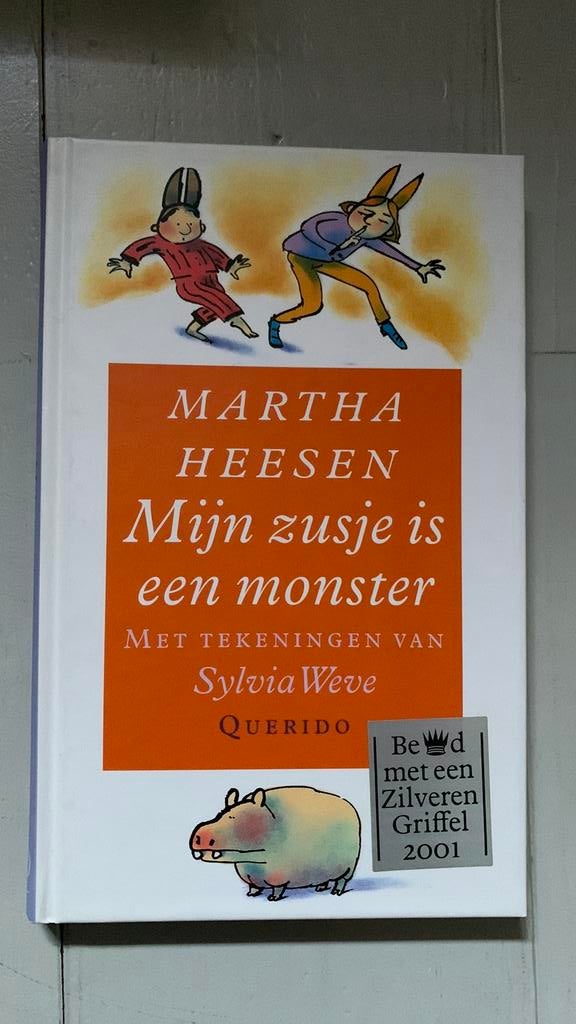 Mijn zusje is een monster, Boeken, Ophalen of Verzenden, Zo goed als nieuw, Fictie algemeen