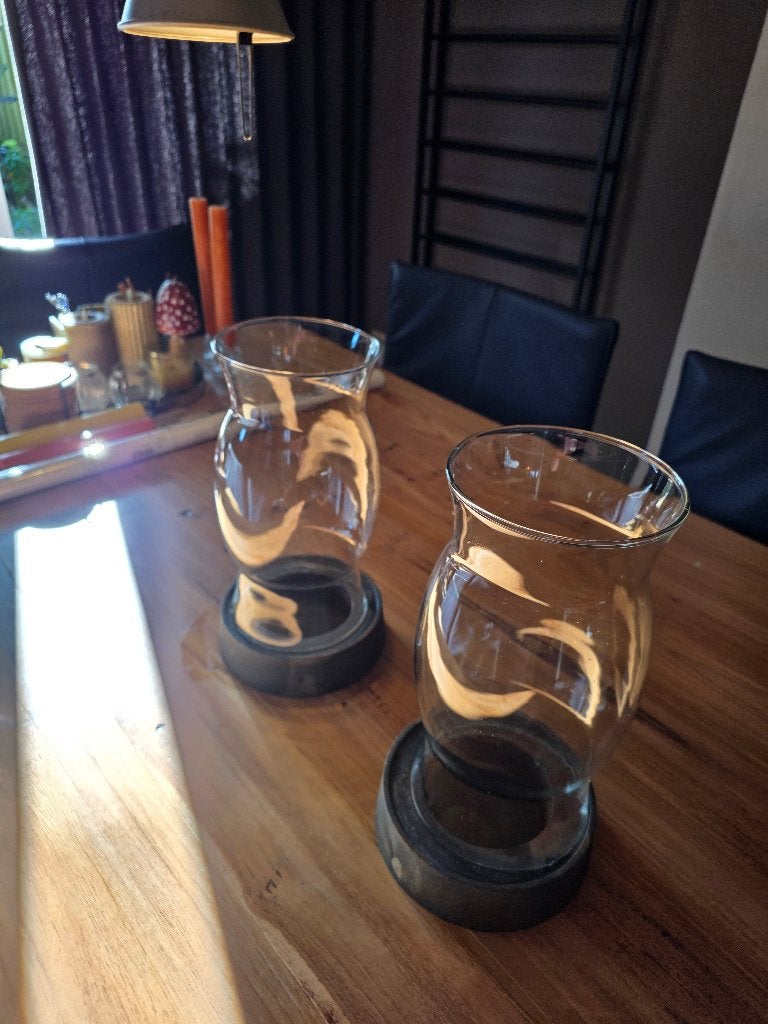 Sfeervolle windlichten, Huis en Inrichting, Ophalen, Windlicht, Overige merken, 33 cm