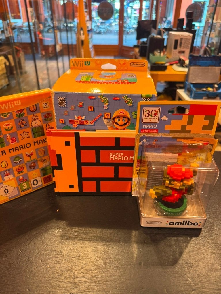 Super Mario Maker + Mario Amiibo | Nintendo Wii U |, Avontuur en Actie, ., 1 speler, Ophalen of Verzenden