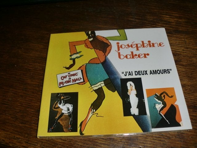 Josephine Baker  "J'ai Deux Amours"  EMI  CD,  France  1991, Overige genres, Ophalen of Verzenden, Zo goed als nieuw, Album