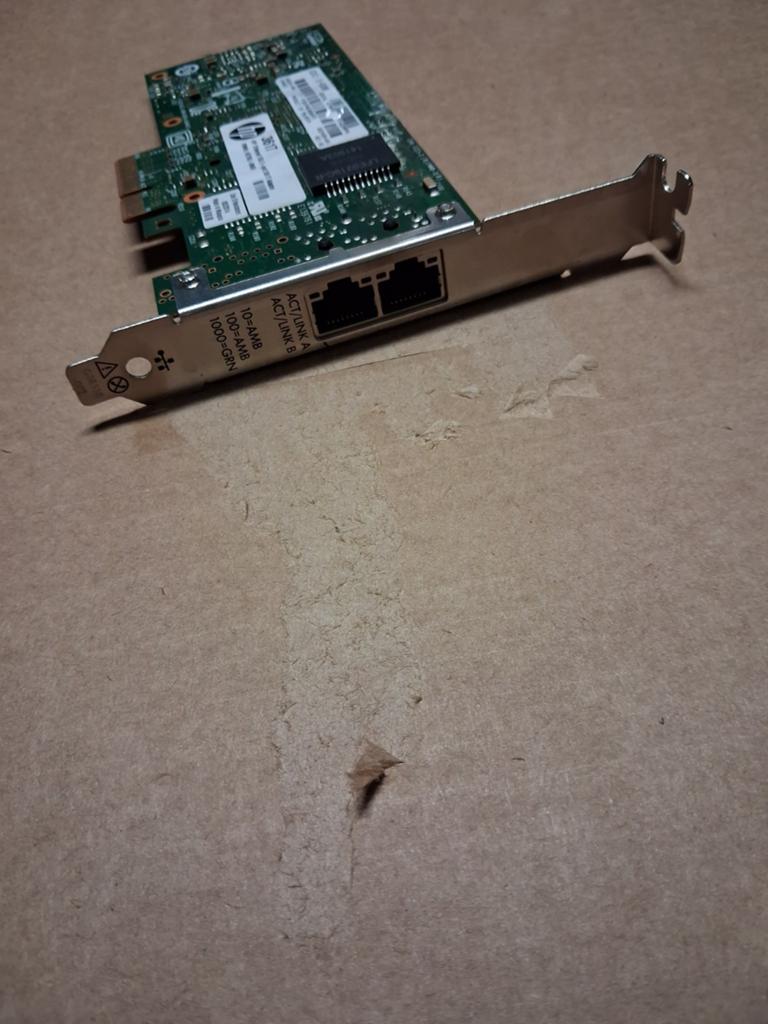 HP 361T dual nic, Intern, HPE, Ophalen of Verzenden, Zo goed als nieuw