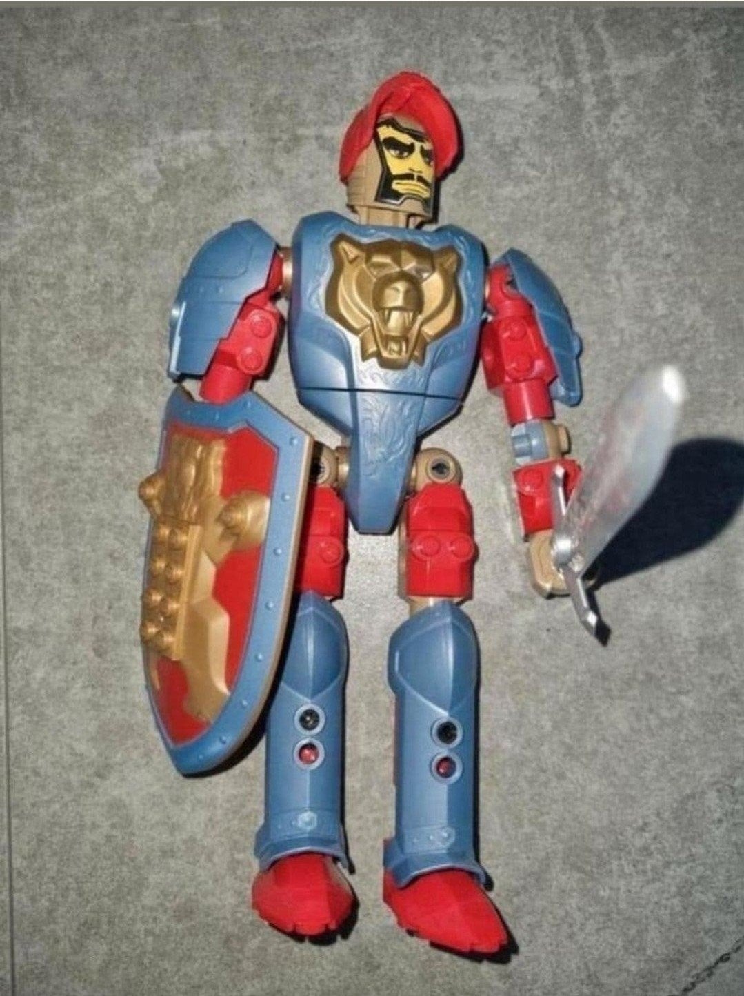 Lego 8794 Knights Kingdom, Sir Santis, Lego, Inclusief instructies, Ophalen of Verzenden, Zo goed als nieuw