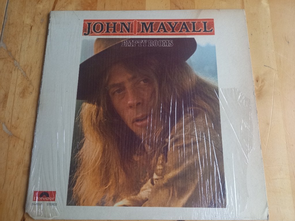 lp album John Mayall ‎- Empty Rooms ( Blues Rock ), LP, Gebruikt, Blues Rock, Originele persing