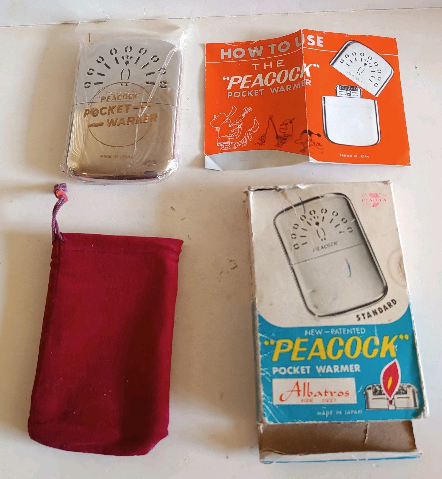 Vintage Peacock Handwarmer - Nieuw in Verpakking, Ophalen of Verzenden