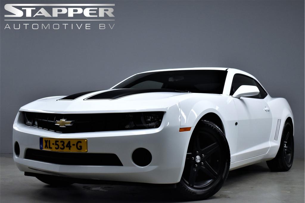 Chevrolet Camaro 3.6 V6 328pk Sportuitlaat/Airco/Cruise/Blue, Auto's, Chevrolet, Euro 5, Gebruikt, Wit, Bedrijf