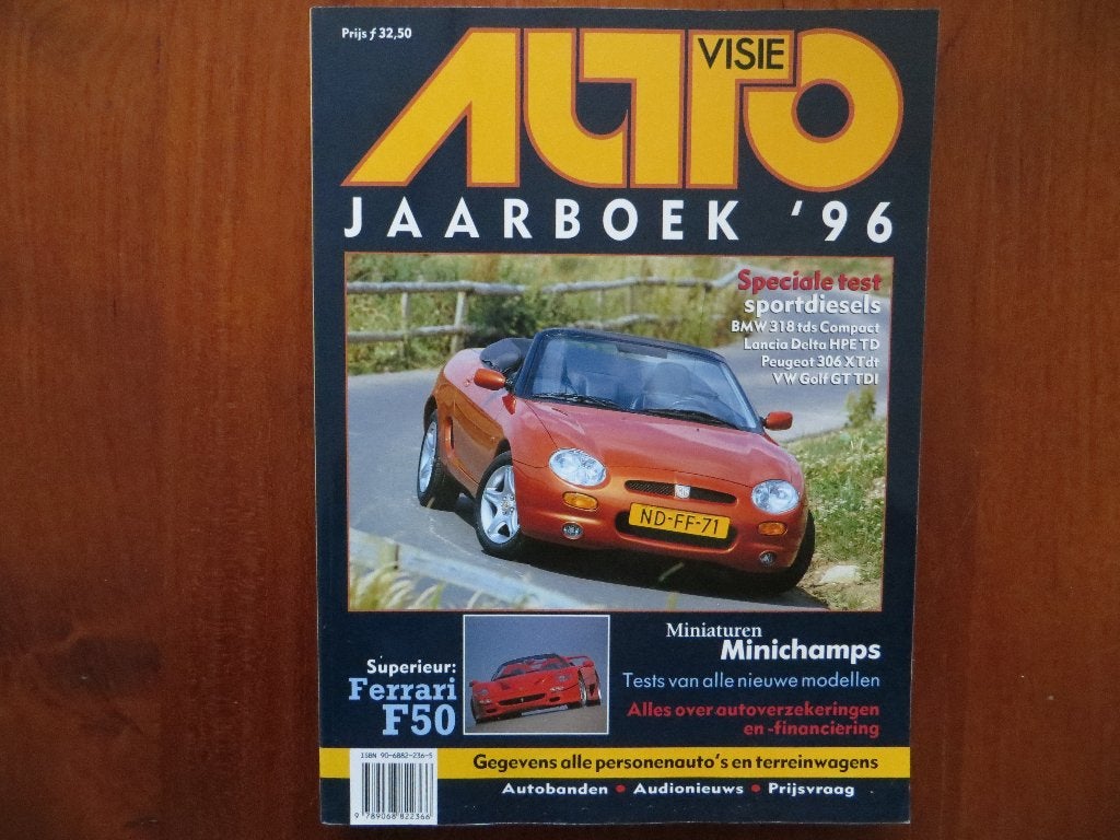 Autovisie Jaarboek 1996, Ophalen of Verzenden, Nieuw, Algemeen
