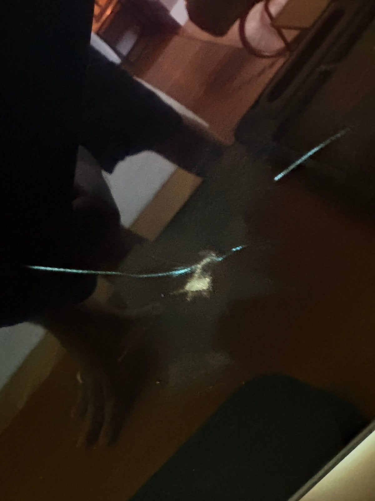 Foto 4 van DEFECTE LG OLED65C8PLA met een kapot scherm