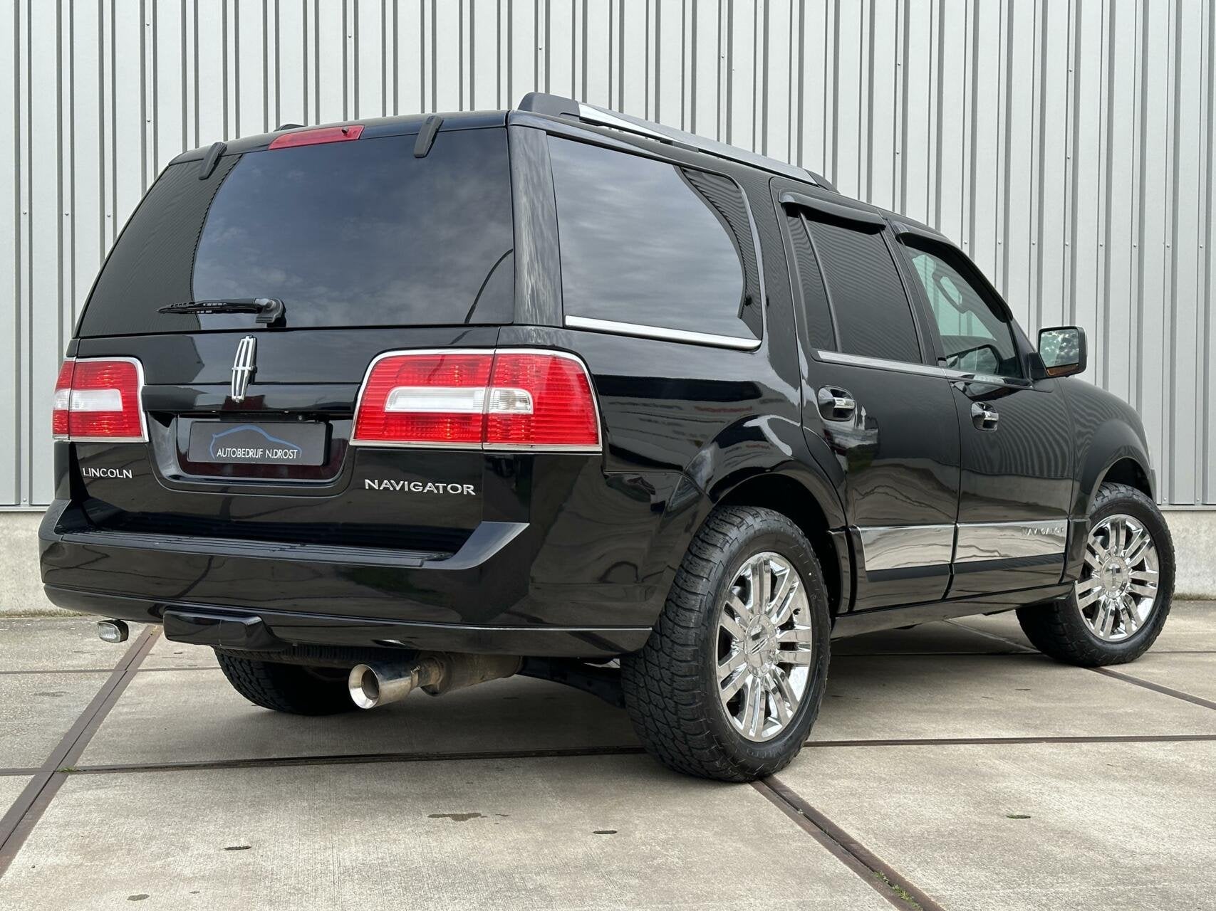 Lincoln Navigator 5.4 V8 7-Persoons - Leder - Incl BTW - Sch, Auto's, Automaat, Gebruikt, 7 stoelen, Leder