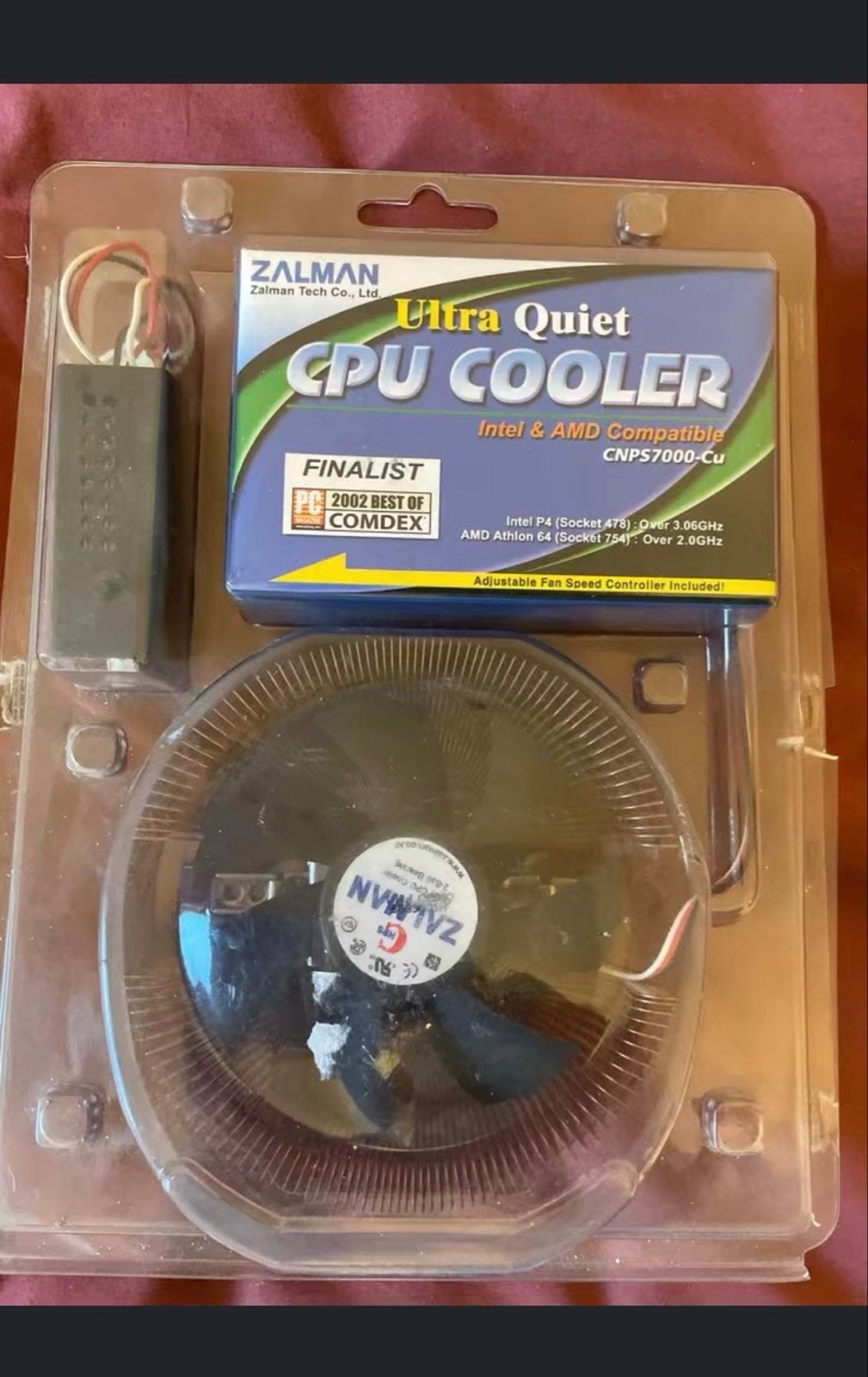 Zalman Ultra Quiet CPU Cooler CNPS7000-Cu - Nieuw in doos, Ophalen, Nieuw, Luchtkoeling