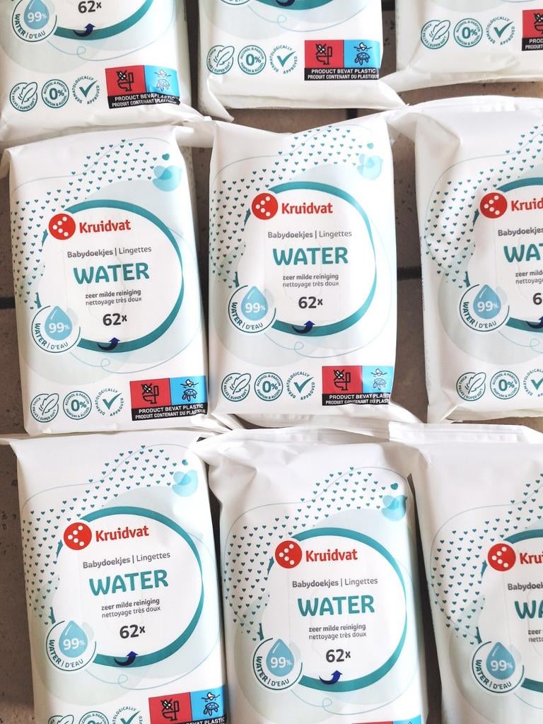 NIEUW 🧡 10 PAKKEN💙 water billendoekjes💚, Kinderen en Baby's, Badjes en Verzorging, Ophalen of Verzenden, Nieuw, Overige typen