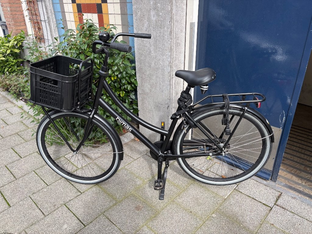 Bimas damesfiets als nieuw, Fietsen en Brommers, Terugtraprem, Nieuw, 50 tot 53 cm, Ophalen