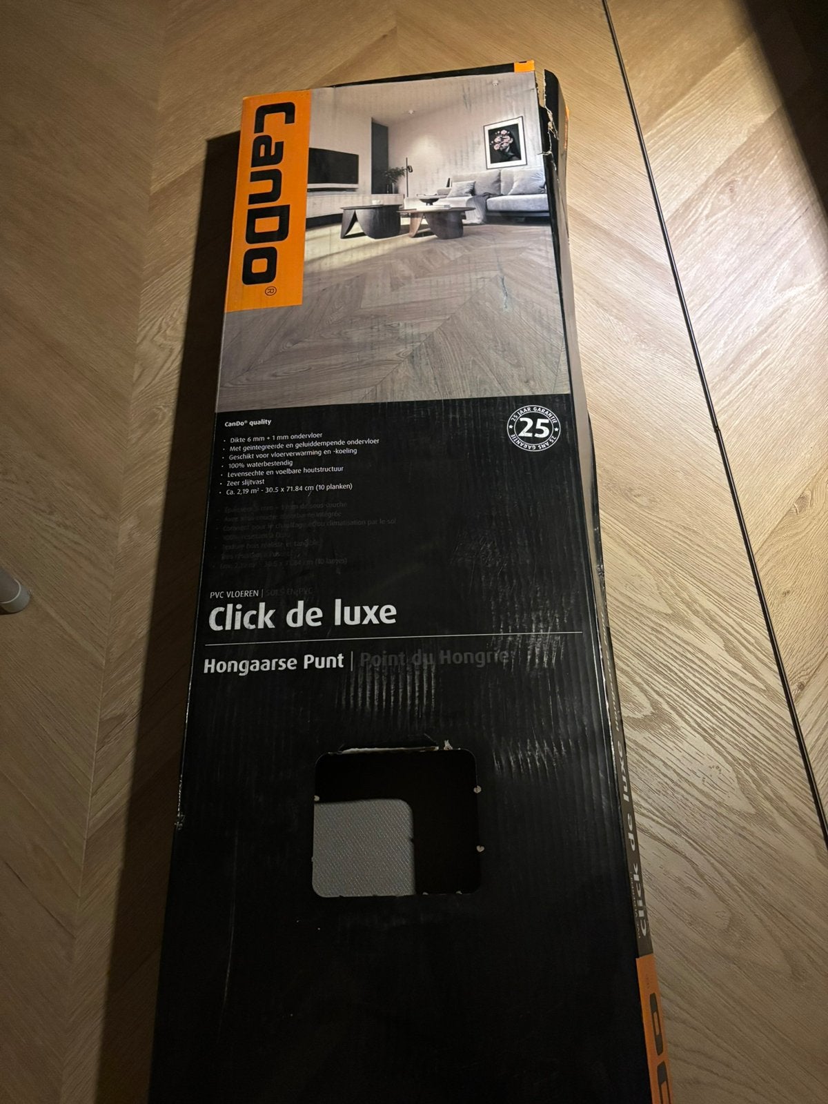 Hongaarse punt 13 planken Cando, Ophalen, Kunststof, 50 tot 150 cm, Overige typen