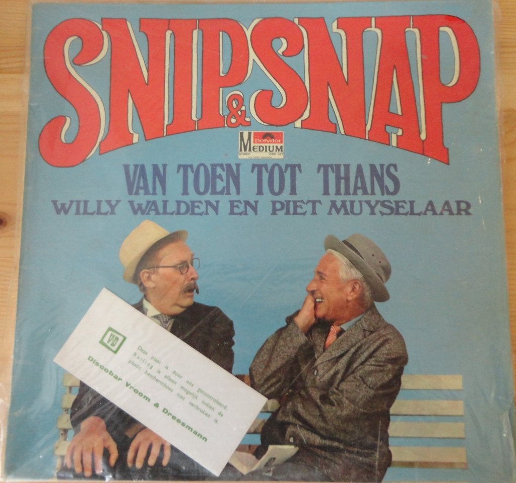 SNIP & SNAP -van toen tot thans (LP) nieuw in de verpakking, LP, Gebruikt, Ophalen of Verzenden, Levenslied of Smartlap