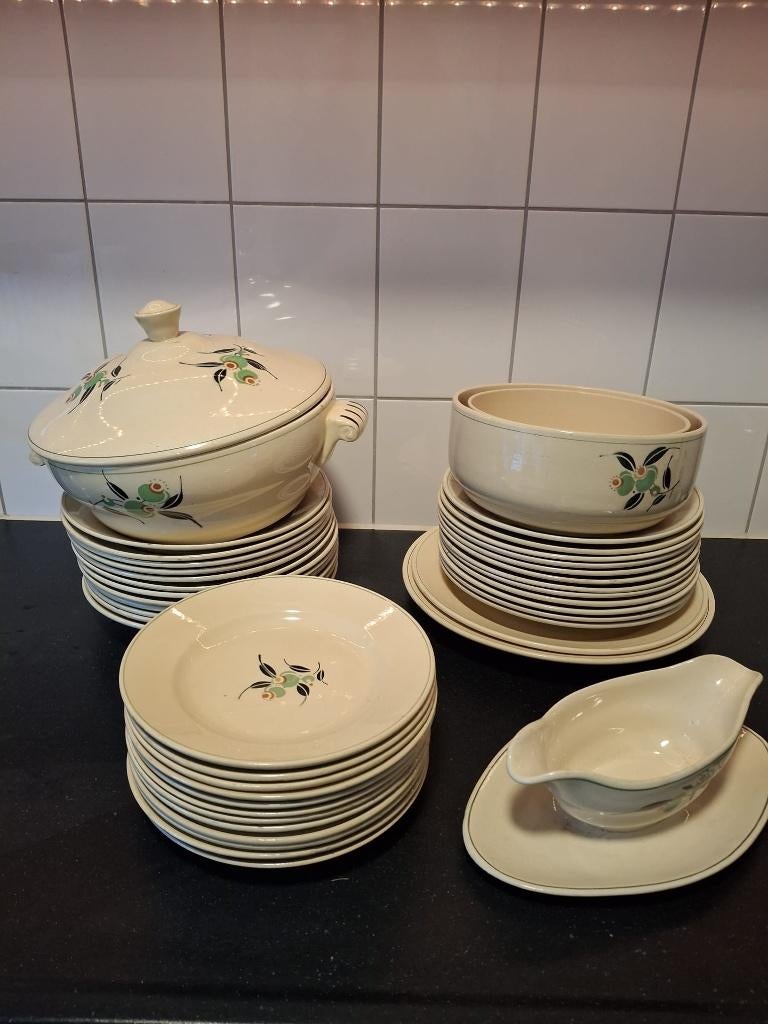 Antiek frans servies, Antiek en Kunst, Antiek | Servies compleet, Ophalen