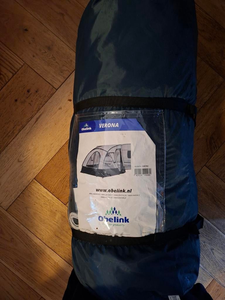 Obelink Verona Caravan Voortent, Caravans en Kamperen, Tenten, Ophalen of Verzenden, Gebruikt