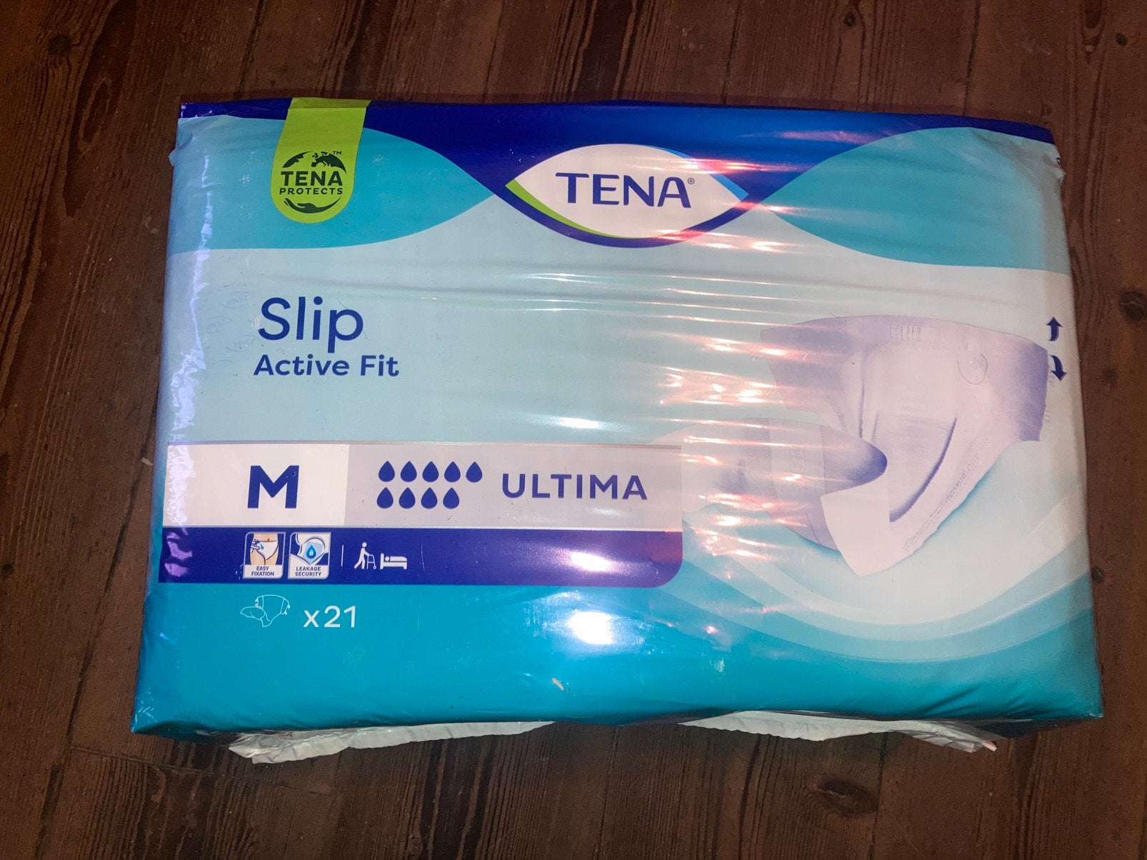 Tena slip ultima incontinentie luiers maat medium, Diversen, Verpleegmiddelen, Ophalen, Zo goed als nieuw