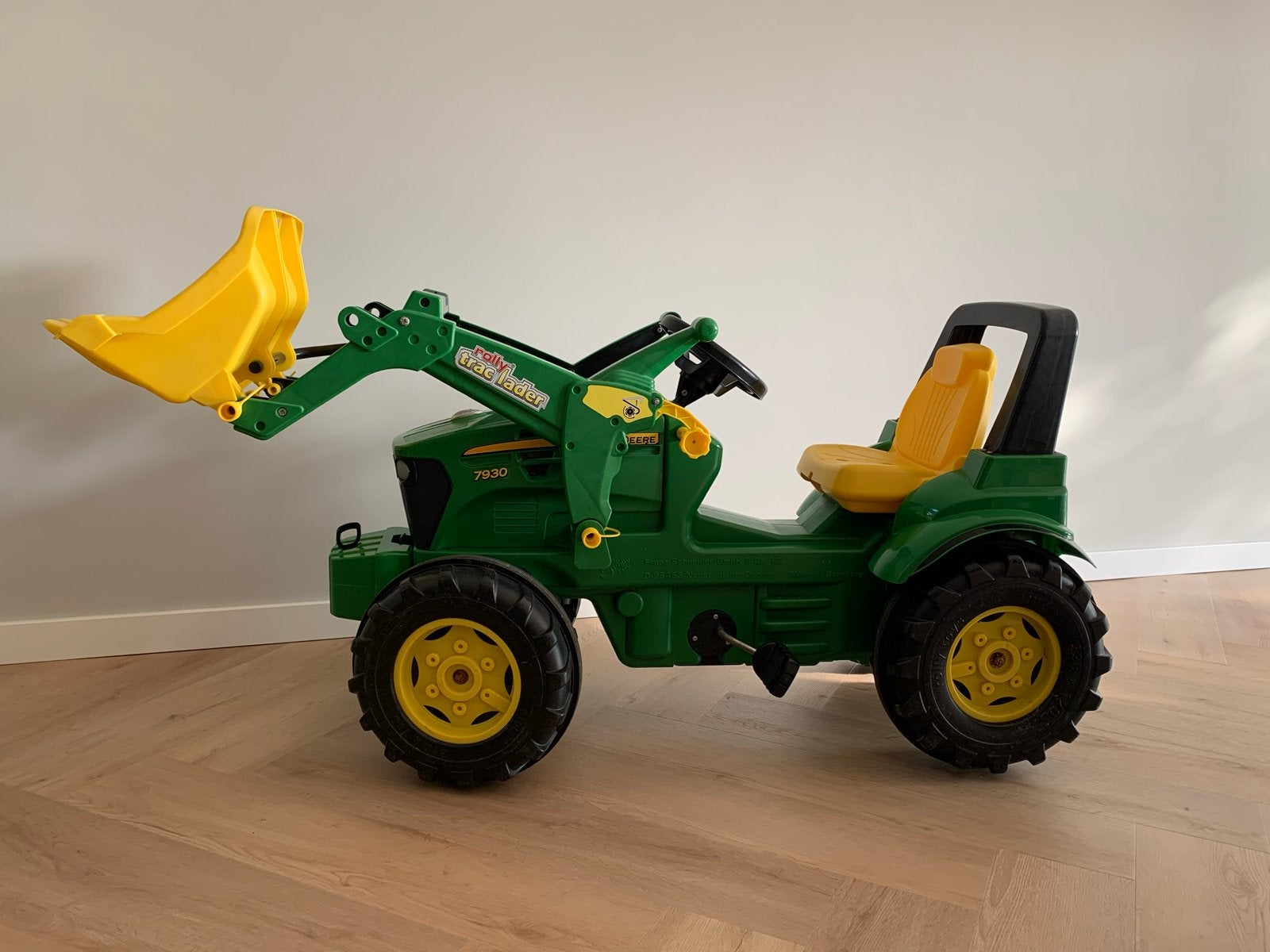 John Deere traptractor met voorlader, Ophalen, Zo goed als nieuw, Trapvoertuig