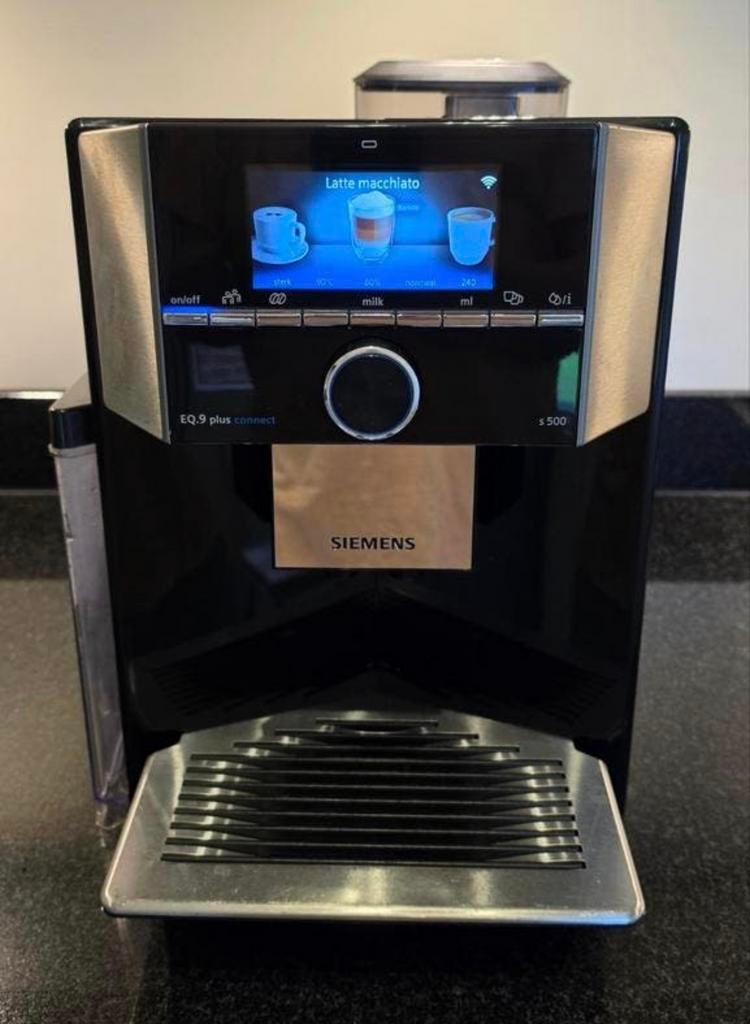 Siemens EQ9 S500 PLUS Connect Volautomatische Koffiemachine, Gemalen koffie, 10 kopjes of meer, Koffiemachine, Ophalen of Verzenden