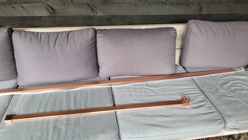 Profiel douchewand koper rose geborsteld, Ophalen, Nieuw, Koper, Douche