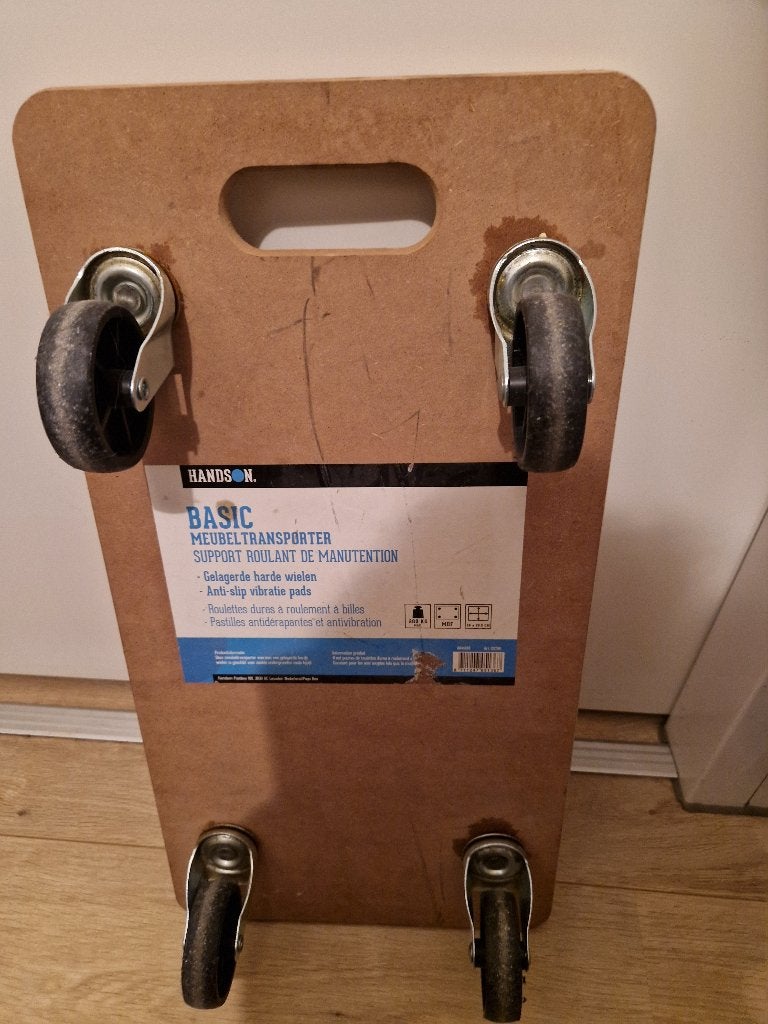 Verhuis hondje is stevig/handig bij dingen te verplaatsen, Doe-het-zelf en Verbouw, Ophalen of Verzenden, Gebruikt, Overige typen