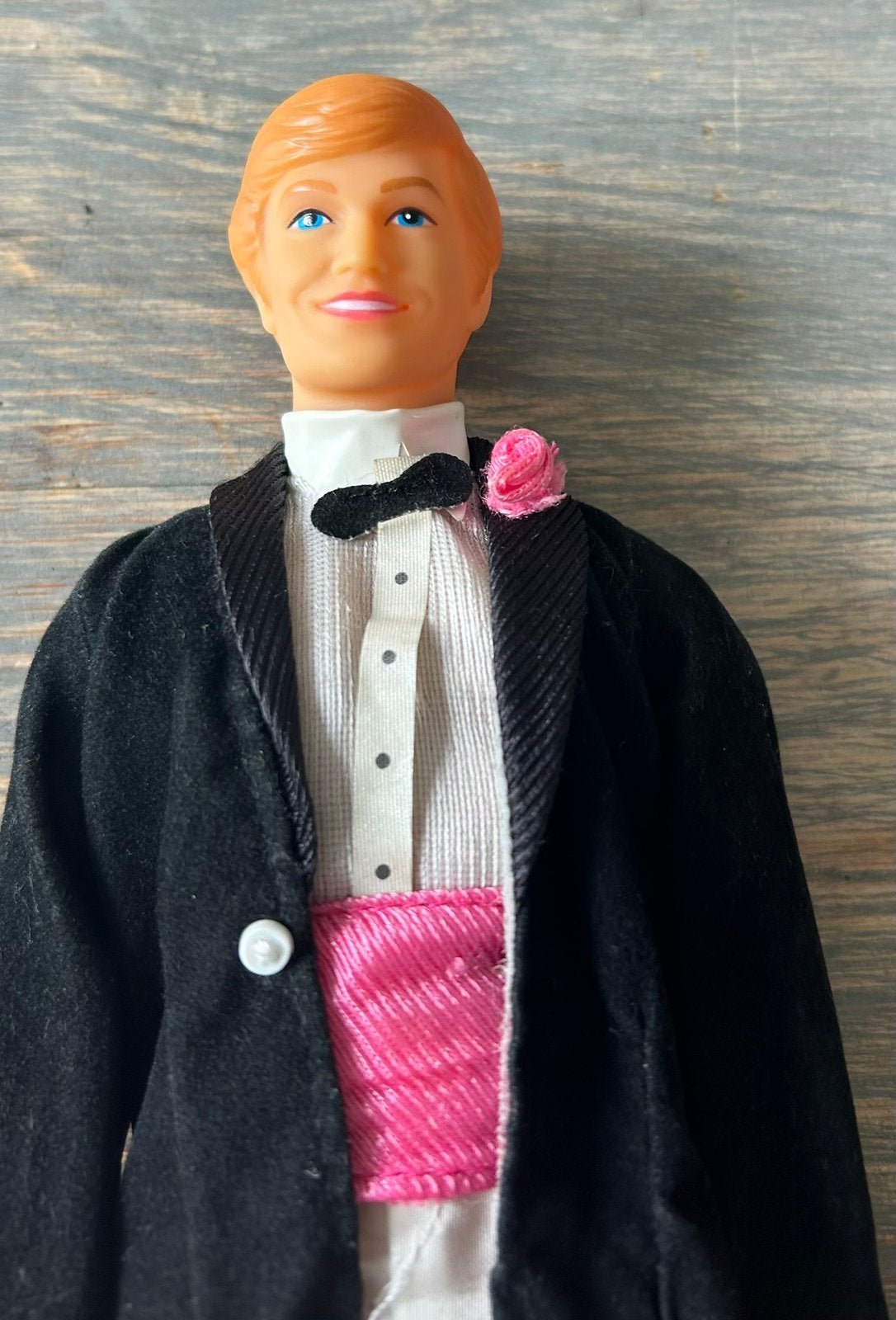 Vintage Barbie Ken met Tuxedo 80's, Verzamelen, Poppen, Ophalen of Verzenden, Gebruikt, Kleertjes
