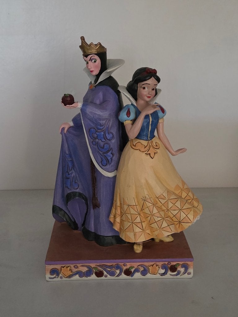 Disney Traditions Snow White Evil Queen, Ophalen of Verzenden, Sneeuwwitje of Doornroosje, Zo goed als nieuw, Beeldje of Figuurtje
