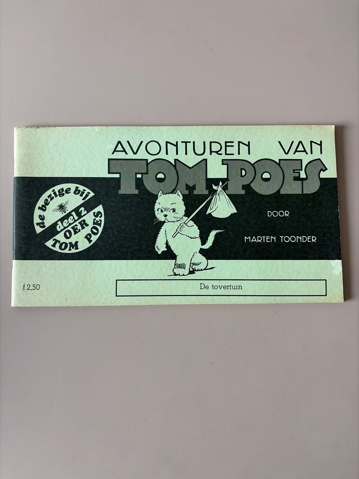 Avonturen van Tom Poes - De Tovertuin (deel 2), Eén stripboek, Ophalen of Verzenden, Gelezen