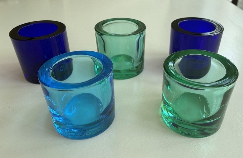 Iittala Kivi waxinelichthouder, Huis en Inrichting, Meerkleurig, Waxinelichthouder, Ophalen of Verzenden, 6 cm