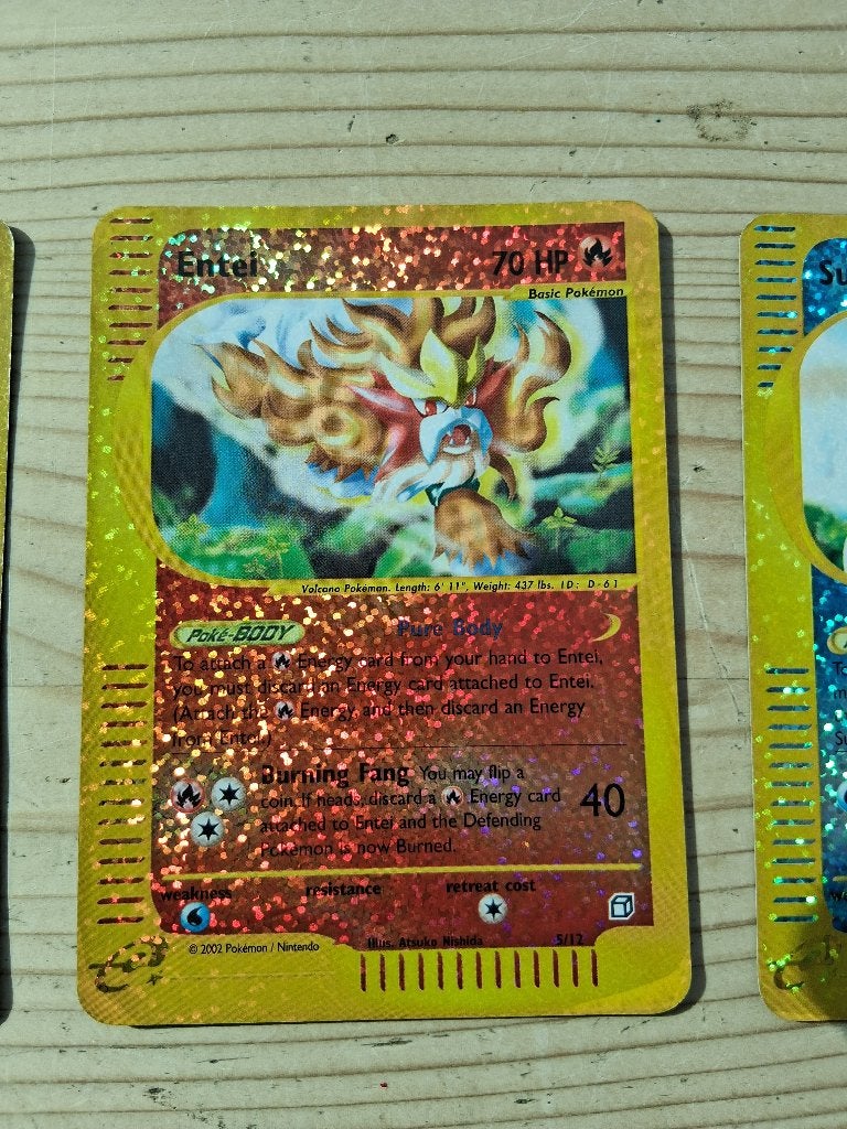 Aquapolis BOXTOPPER: ENTEI (2003 e-Series WOTC), Ophalen of Verzenden, Gebruikt