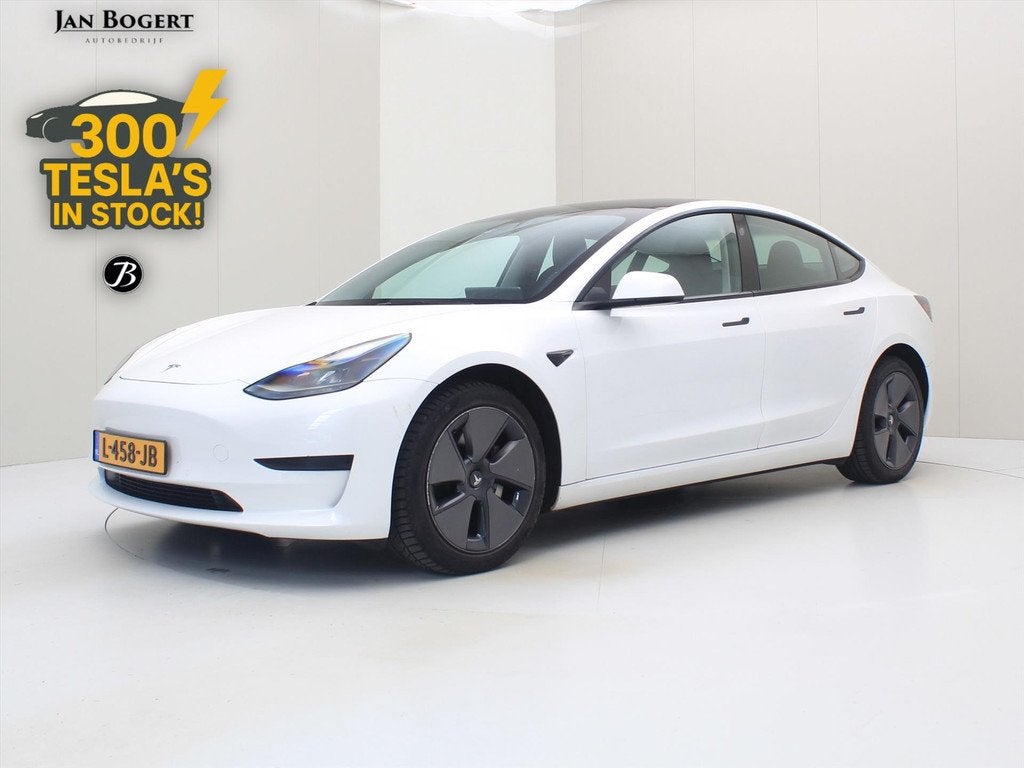Tesla Model 3 Standard RWD Plus 90.2% SoH FACELIFT [ LFP-ACC, Auto's, Automaat, Gebruikt, Zwart, Wit