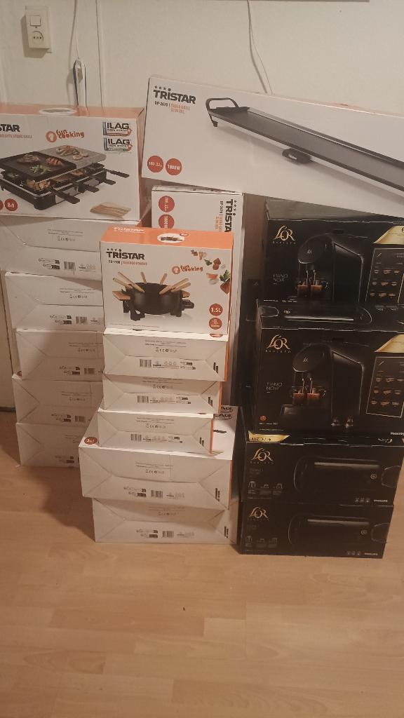 Partij handel, Ophalen, Nieuw, Espresso apparaat, Koffiepads en cups