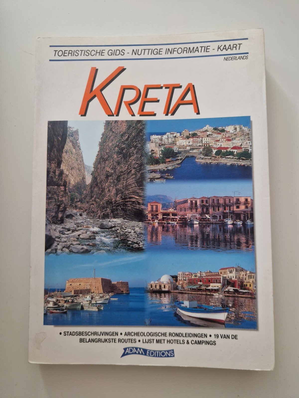 Kreta Reisgids - Adam Editions, Boeken, Reisgidsen, Europa, Reisgids of -boek, Ophalen, Onbekend