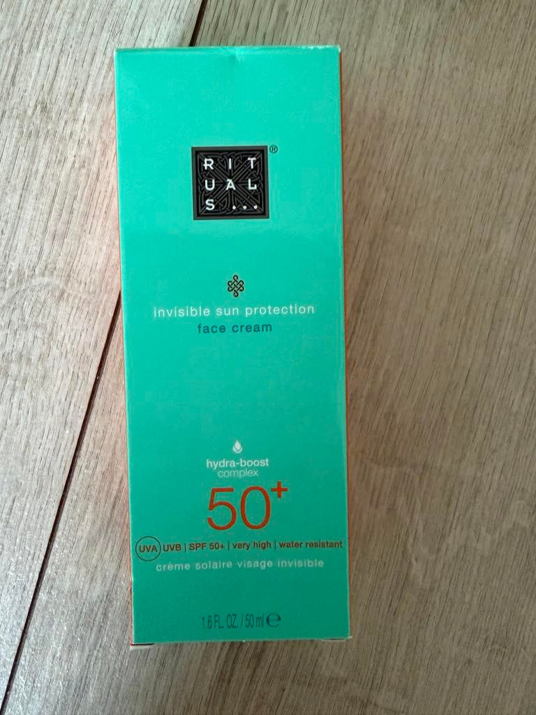 Rituals Invisible Sun Protection Face Cream SPF 50+, Ophalen of Verzenden, Zo goed als nieuw