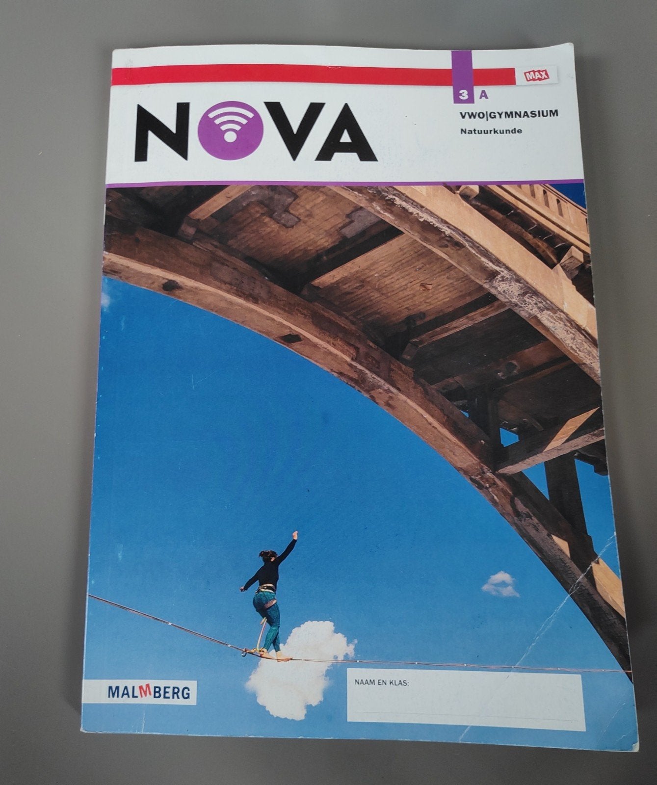 Natuurkunde VWO 3A NOVA Malmberg MAX, Ophalen, Zo goed als nieuw